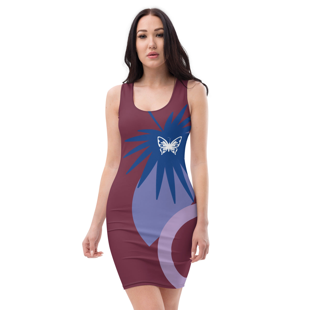 Butterfly Reggie Sublimation Cut & Sew Dress