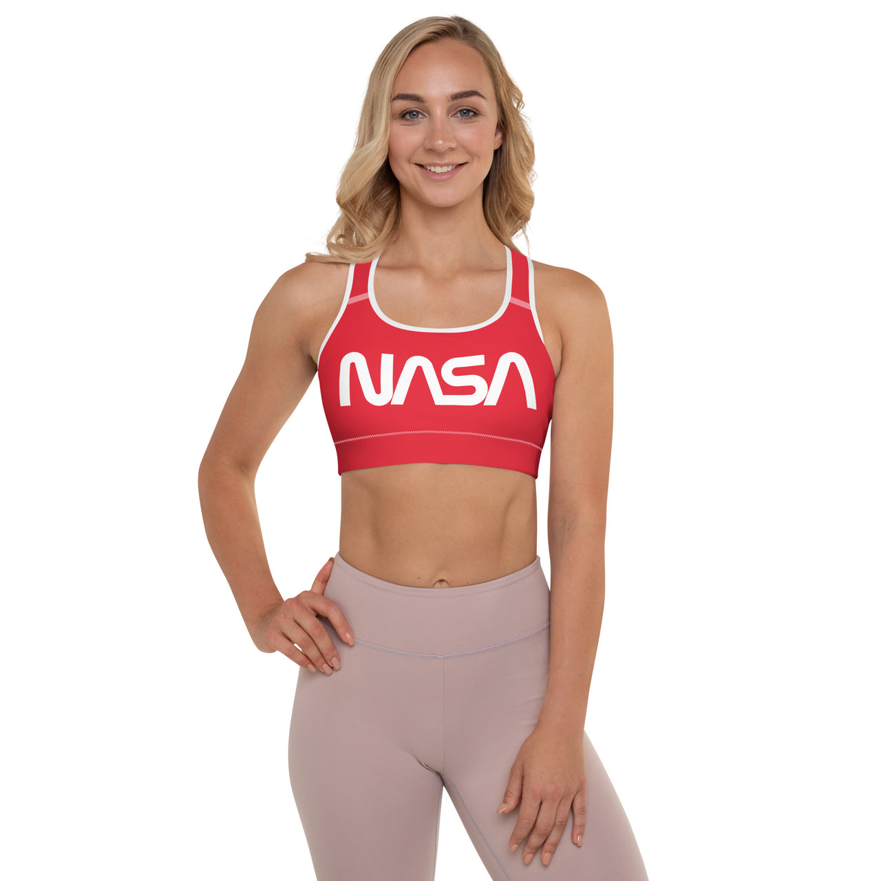 NASA Worm Padded Sports Bra
