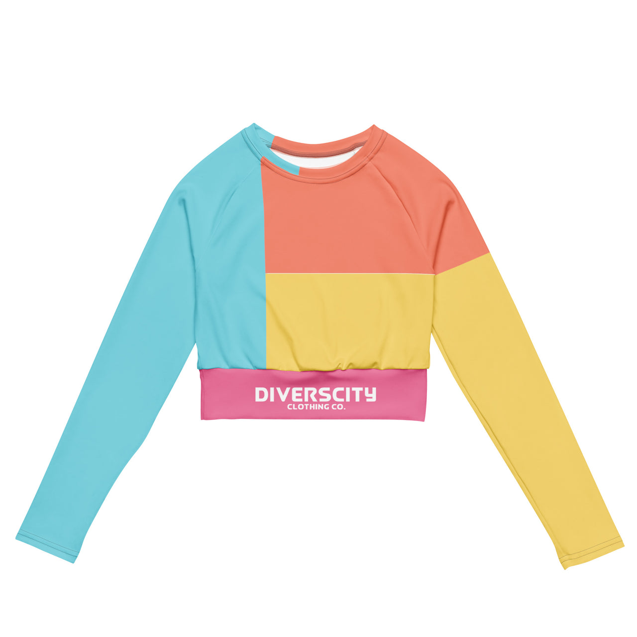 Diverscity Signature Recycled Long-Sleeve Crop Top