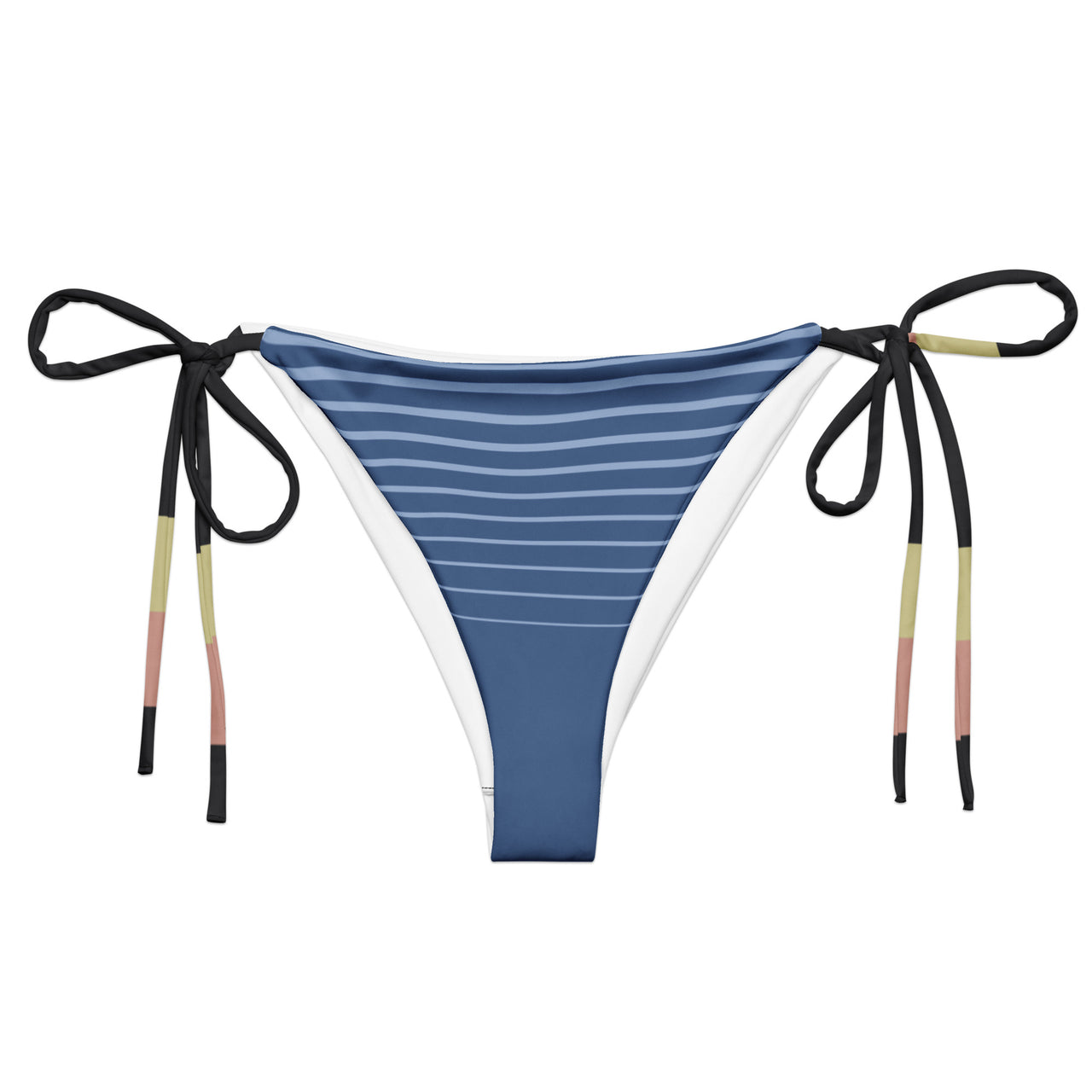 Diverscity Signature Stripes Recycled String Bikini Bottom
