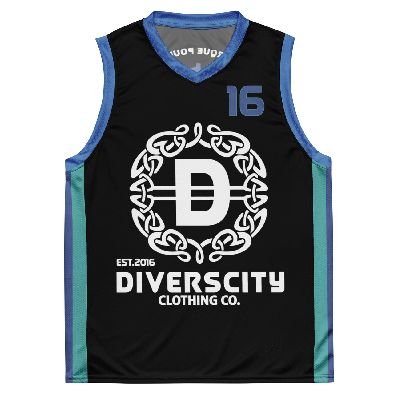 Diverscity Signature Recycled Unisex Basketball Jersey