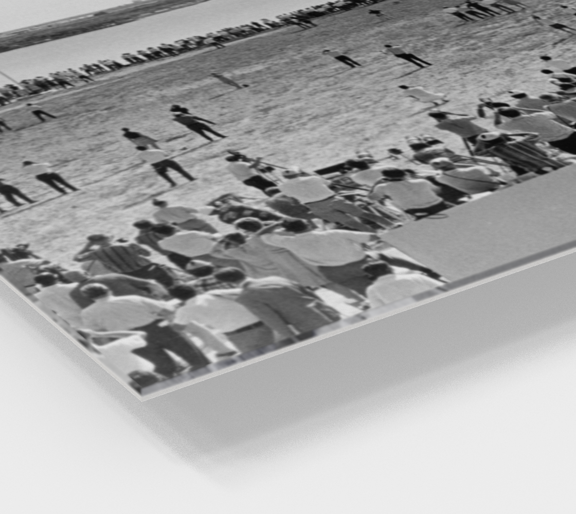 Apollo 11 liftoff Wood Print