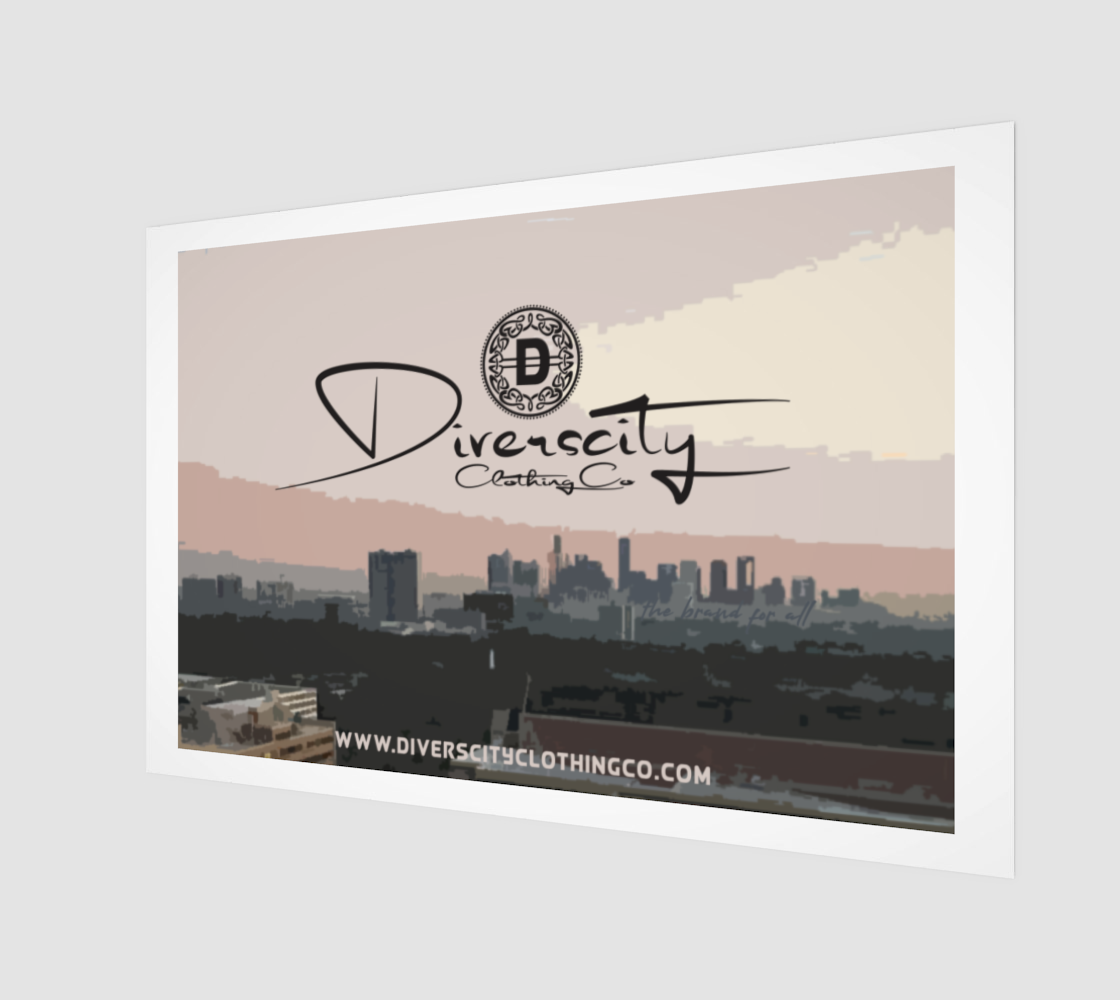 Diverscity Clothing Co. Art Print
