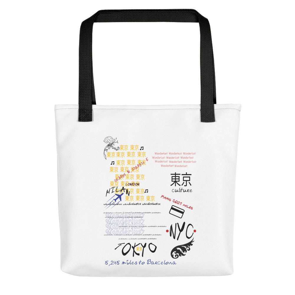 Wanderluster Tote bag