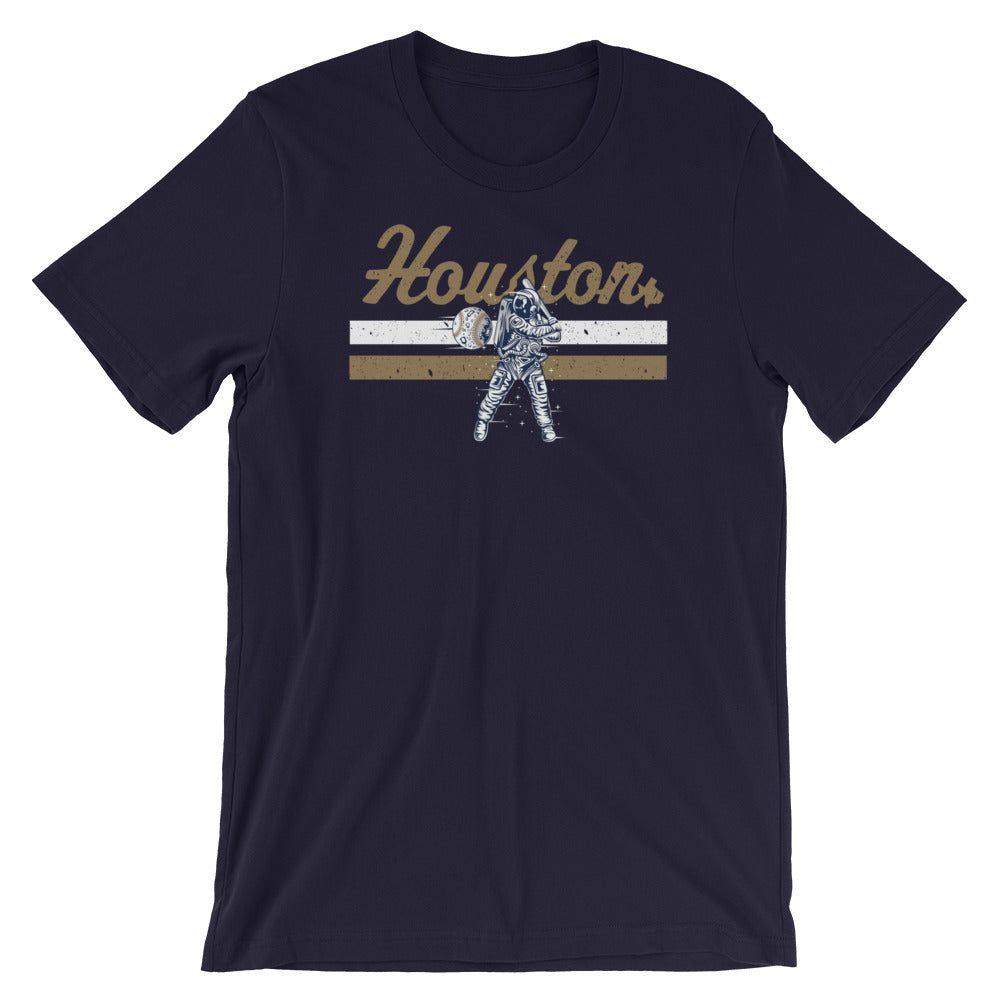 HTX Baseball Unisex T-Shirt (navy/gold)