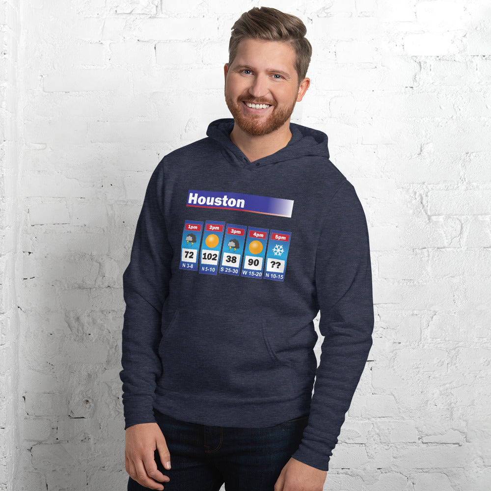 Houston Weather Unisex Hoodie