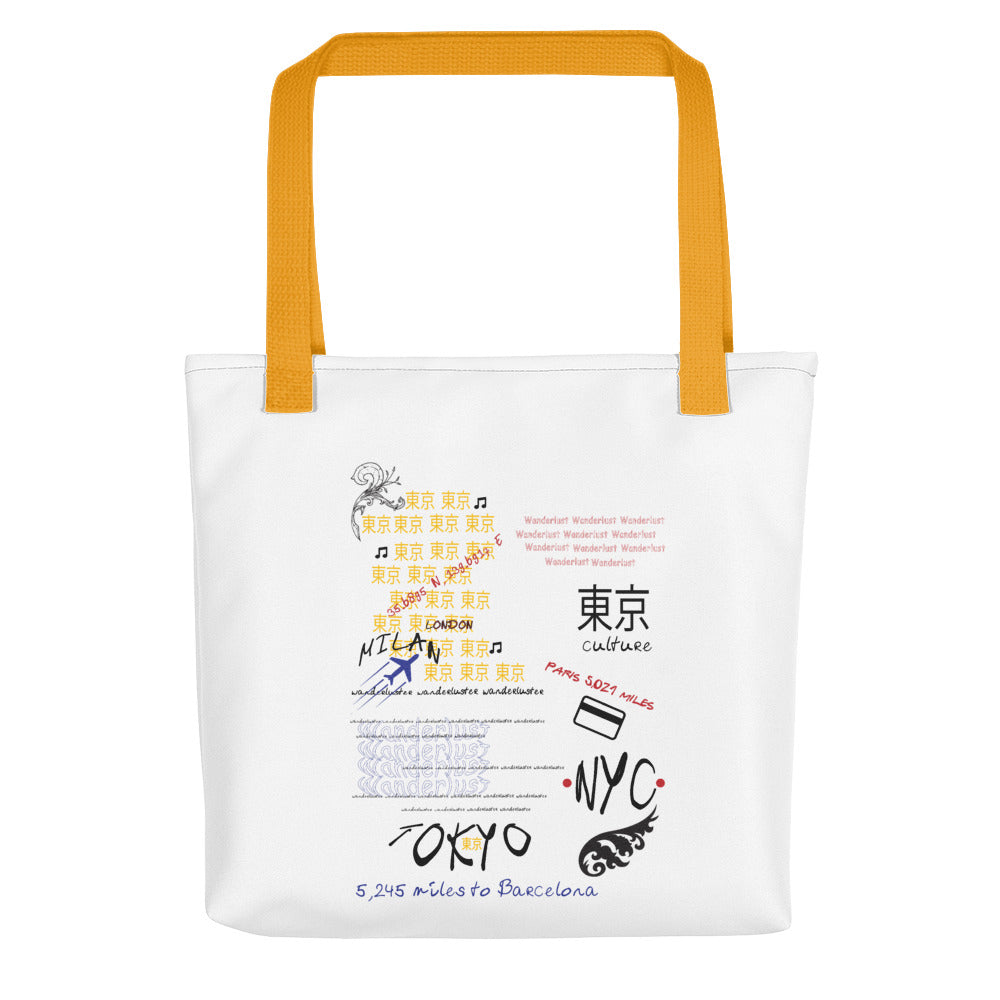 Wanderluster Tote bag