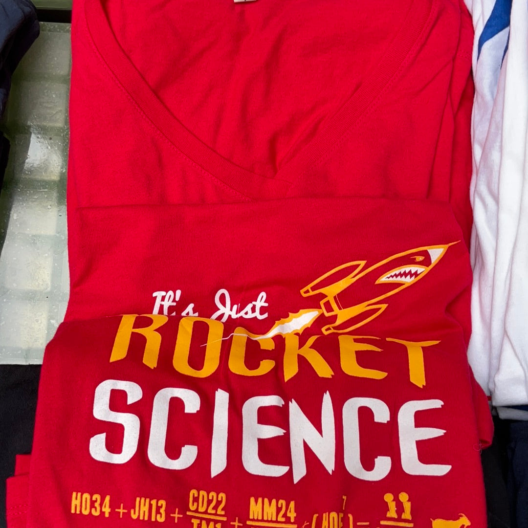 It's Just Rocket Science GOAT V-Neck Shirt