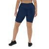 002d62 Navy Biker Shorts