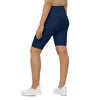 002d62 Navy Biker Shorts