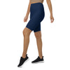002d62 Navy Biker Shorts