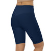 002d62 Navy Biker Shorts