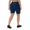 002d62 Navy Biker Shorts