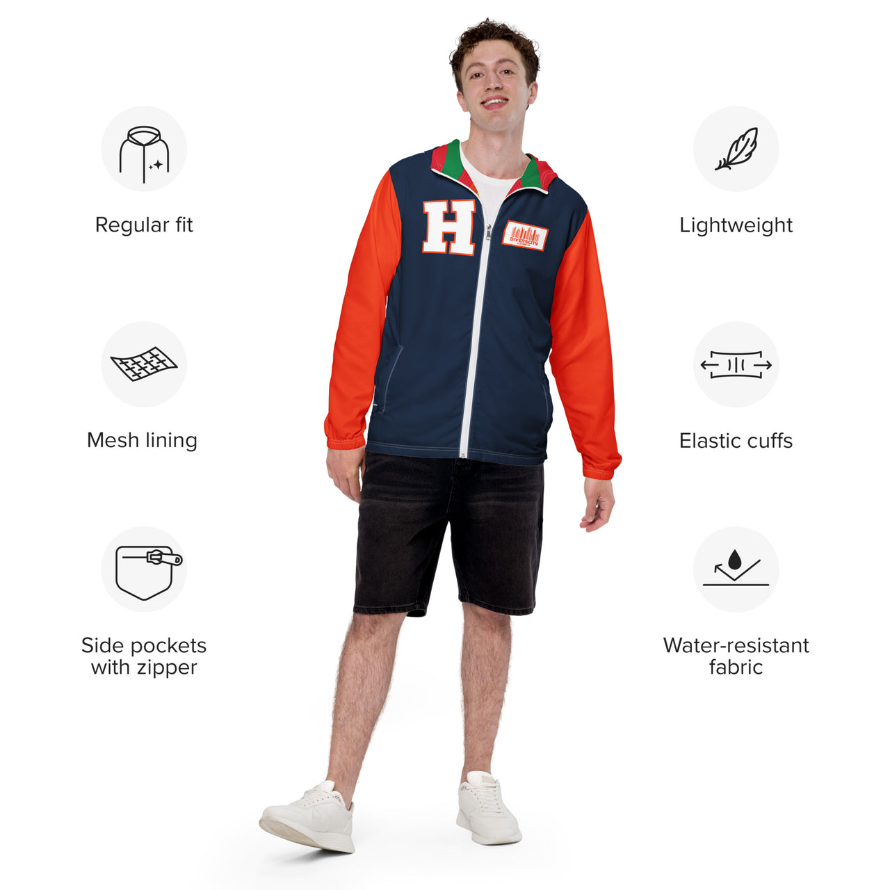 HTX Baseball Men’s Windbreaker