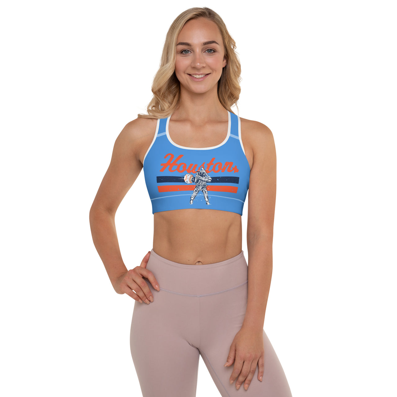 HTX Baseball Padded Sports Bra