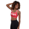 NASA Worm Padded Sports Bra