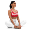 NASA Worm Padded Sports Bra