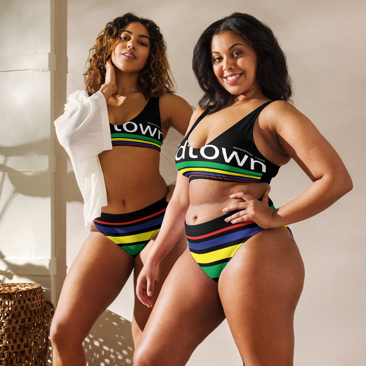 Midtown Houston Recycled High-Waisted Bikini