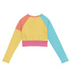 Diverscity Signature Recycled Long-Sleeve Crop Top