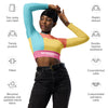 Diverscity Signature Recycled Long-Sleeve Crop Top