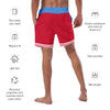 H-Town Luv Ya Blue Men's Swim Trunks