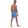 H-Town Luv Ya Blue Men's Swim Trunks