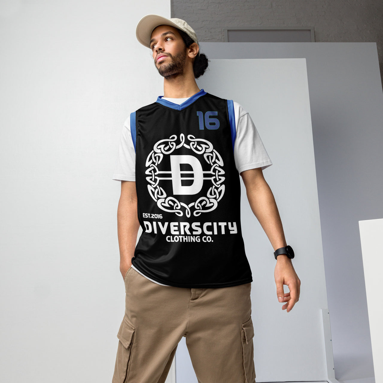 Diverscity Signature Recycled Unisex Basketball Jersey