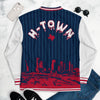 H-Town Clutch City Pinstripes Unisex Bomber Jacket