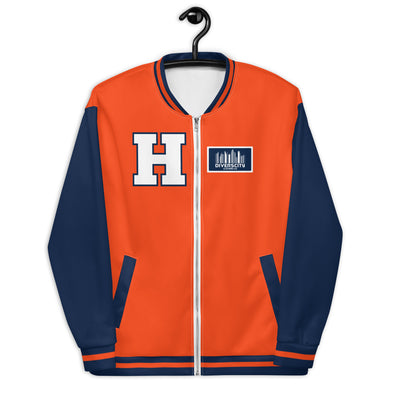 HTX Baseball Unisex Bomber Jacket