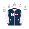 H-Town Clutch City Pinstripes Unisex Bomber Jacket