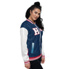 H-Town Clutch City Pinstripes Unisex Bomber Jacket