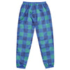 Blue Perennial Plaid Unisex Track Pants
