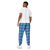 Blue Perennial Plaid Unisex Track Pants