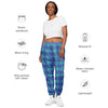 Blue Perennial Plaid Unisex Track Pants