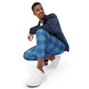 Blue Perennial Plaid Unisex Track Pants