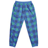 Blue Perennial Plaid Unisex Track Pants