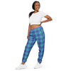Blue Perennial Plaid Unisex Track Pants