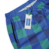 Blue Perennial Plaid Unisex Track Pants
