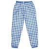 Blue Perennial Plaid Unisex Track Pants