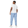 Blue Perennial Plaid Unisex Track Pants