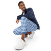 Blue Perennial Plaid Unisex Track Pants