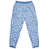 Blue Perennial Plaid Unisex Track Pants