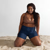 002d62 Navy Yoga Shorts