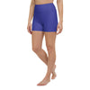 Blue Yoga Shorts for Houston Weather Tops