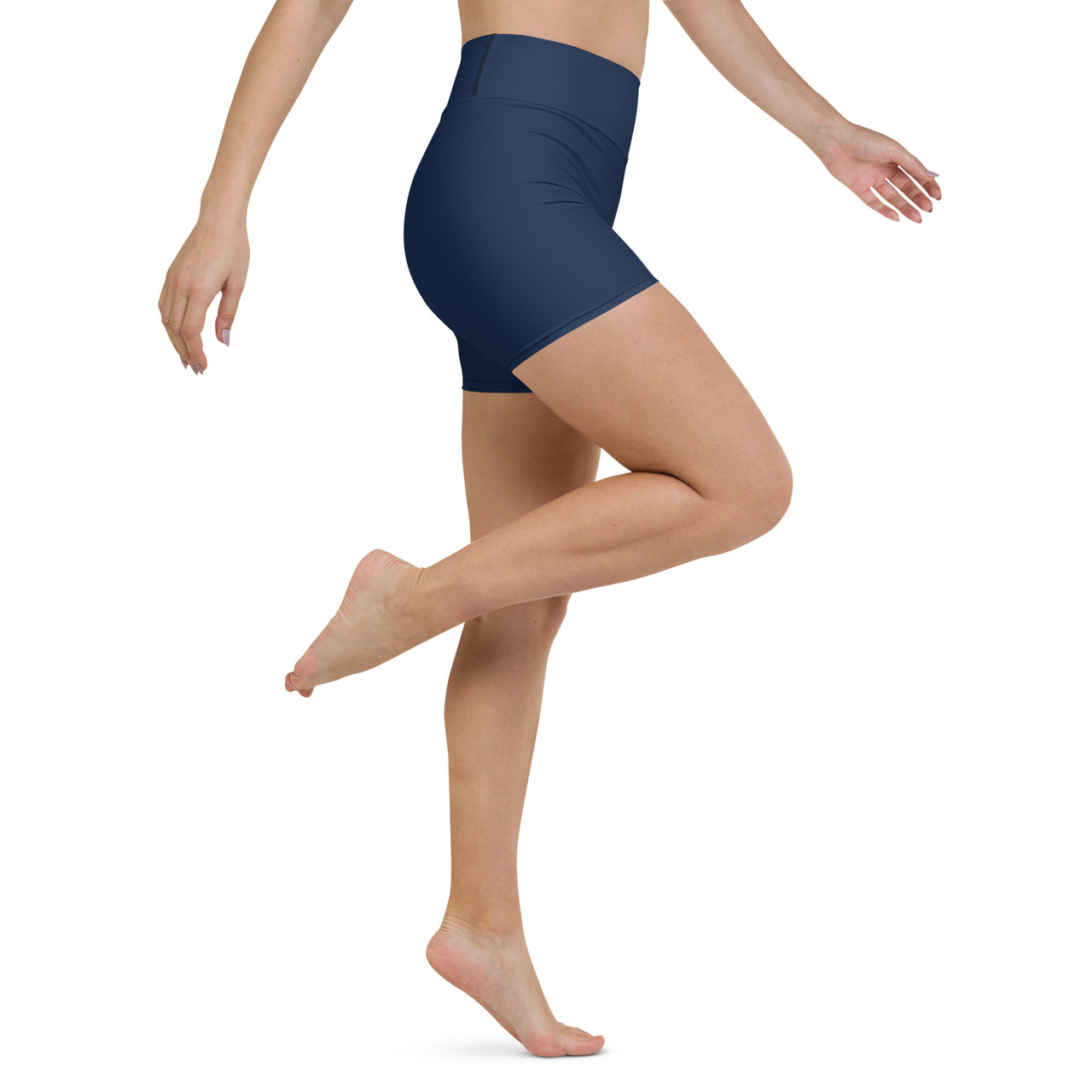 002d62 Navy Yoga Shorts