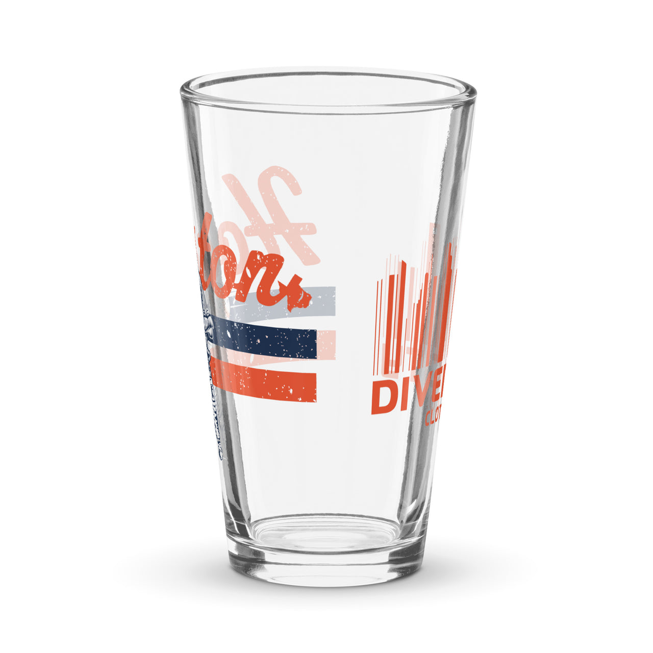 HTX Baseball Shaker Pint Glass