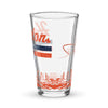 HTX Baseball Shaker Pint Glass