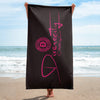 Diverscity Signature Towel gnashe/beetroot purple