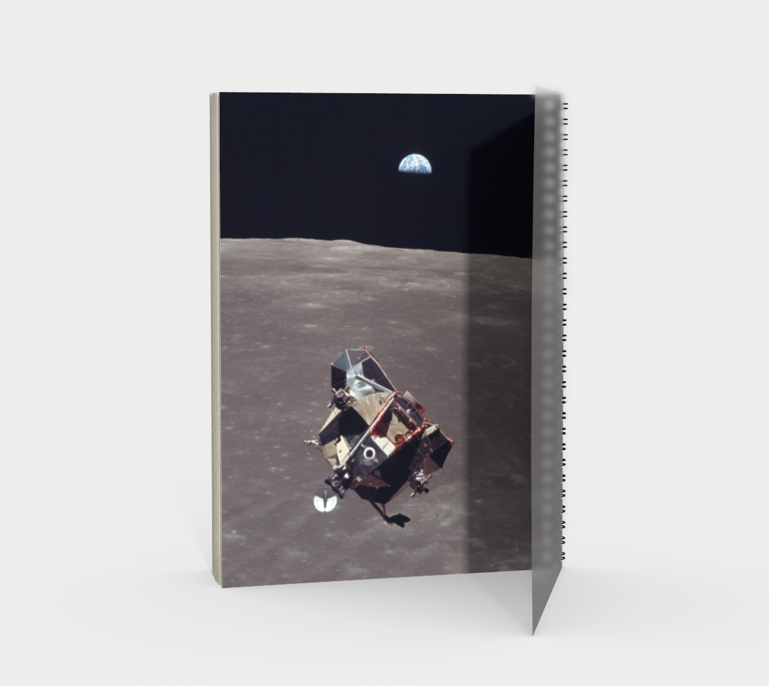 Apollo 11 50th Anniversary Spiral Notebook