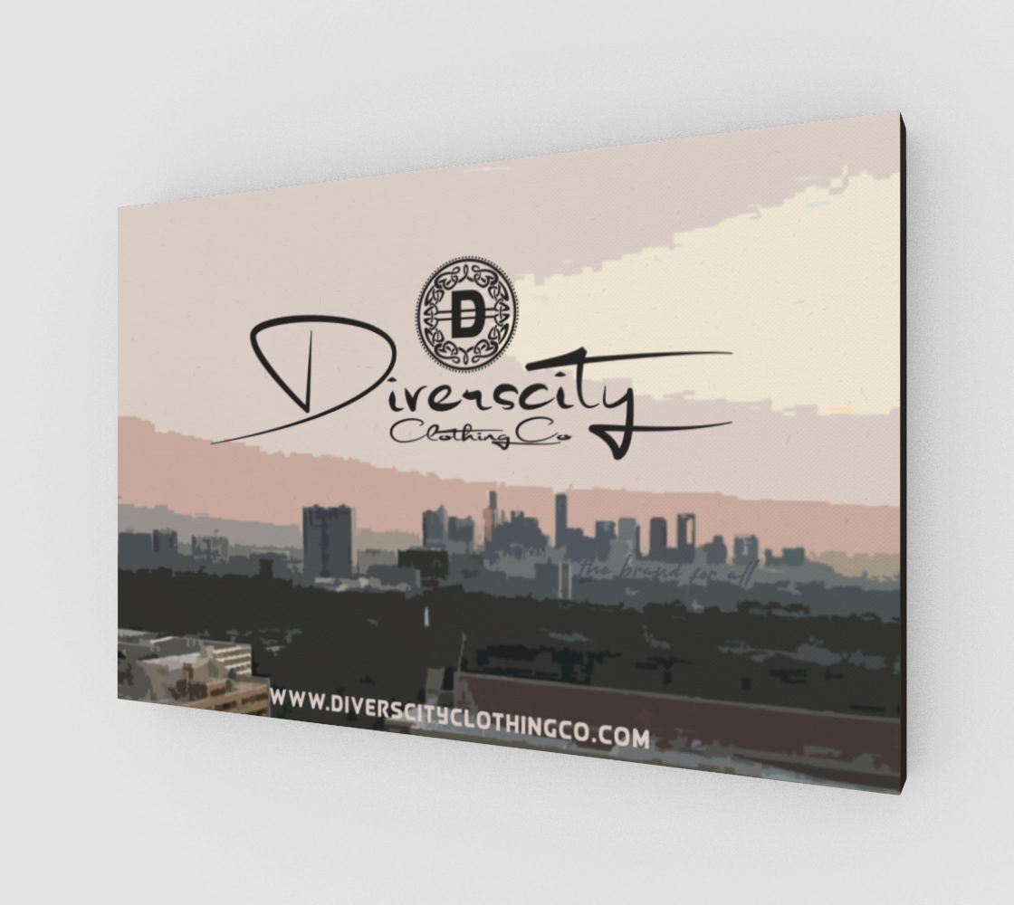 Diverscity Clothing Co. Canvas Art